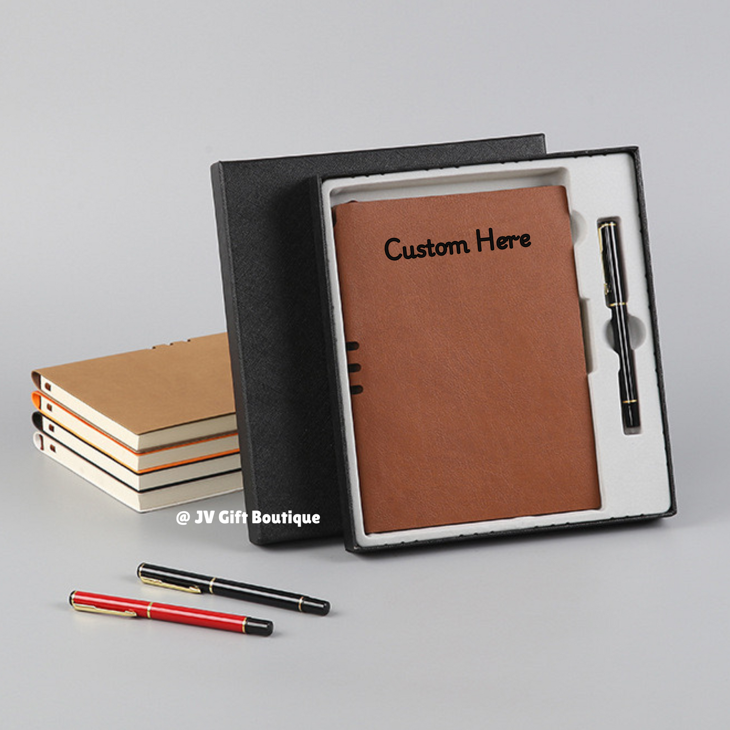 Personalized Notebook and Pen Set (A)