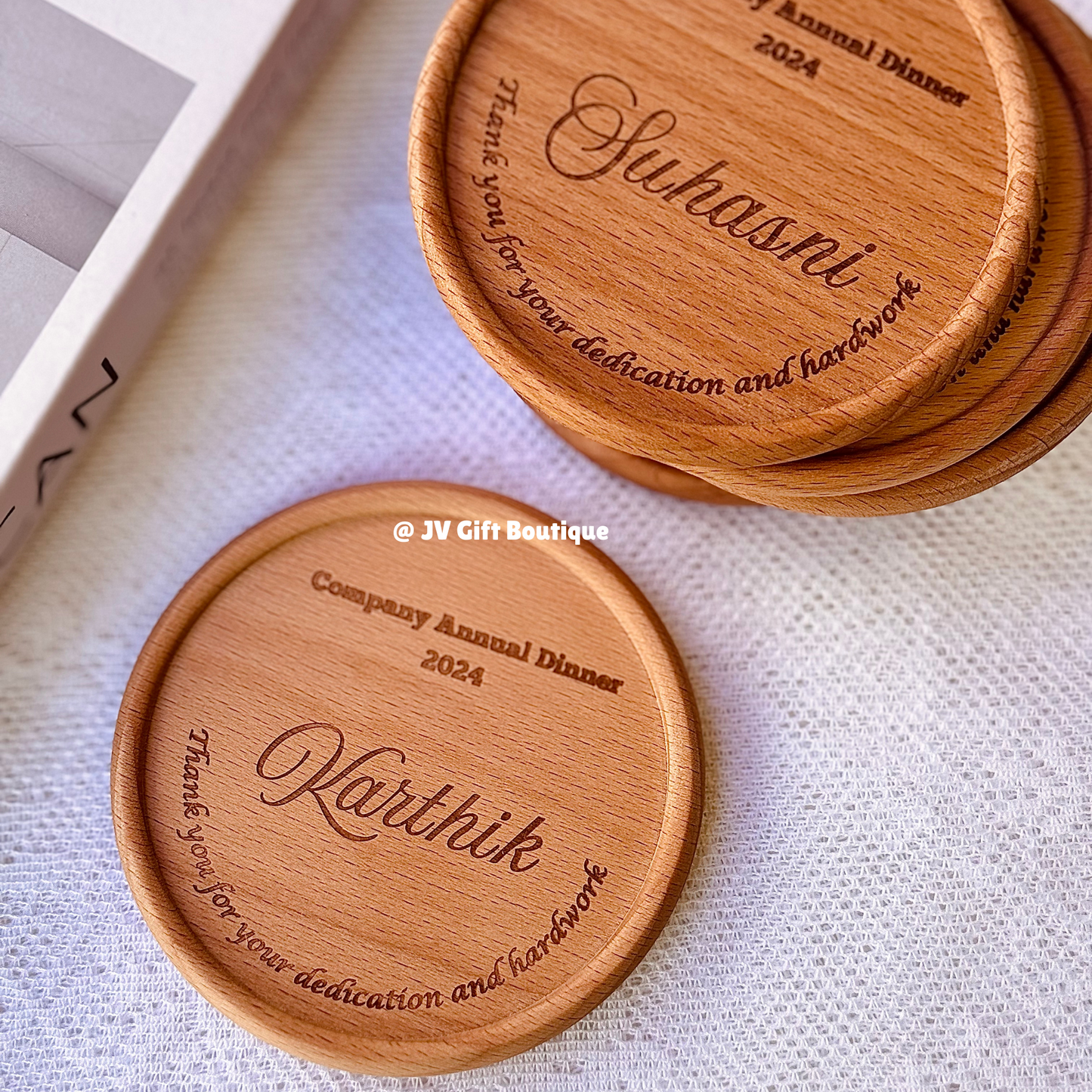 Personalized Wooden Coaster